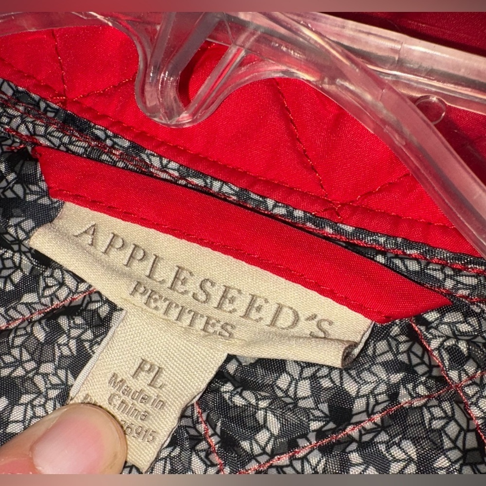 Appleseed’s Quilted Jacket| Size Petite Large - Picture 6 of 13